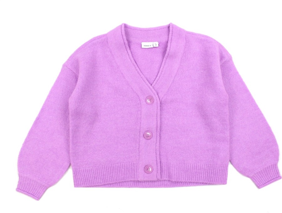 Online Name It Name It Violet Tulle Cardigan Strik