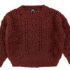 Hot Petit by Sofie Schnoor Petit By Sofie Schnoor Knit Burgundy Glitter