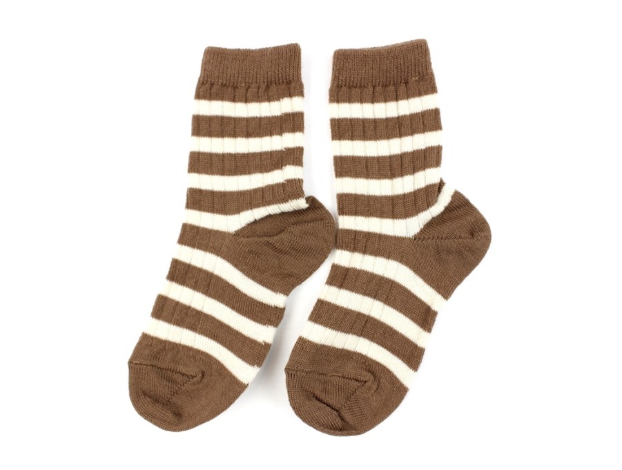 Best MP Mp Pecan Pie Socks Wool Stripes (2-Pack)