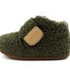 Hot Woden Woden Kids Dark Olive Home Shoes Kim Teddy