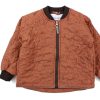 Clearance Noa Noa Miniature Noa Noa Miniature Thermal Jacket Grace Copper Brown Print