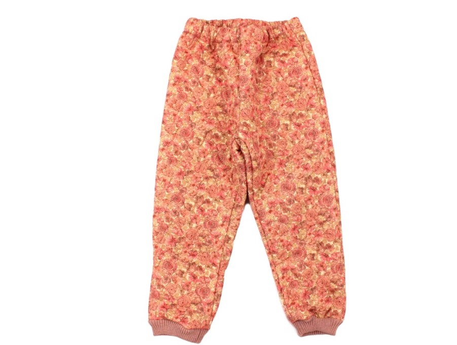 New Wheat Wheat Thermal Pants Alex Sandstone Flowers