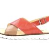 Hot Angulus Angulus Dark Peach/Coral Sandal Patent, Buckle