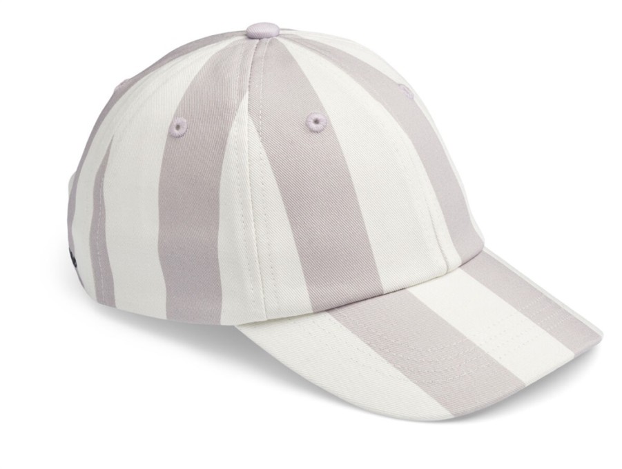 Online Liewood Liewood Cap Danny Stripe Misty Lilac Creme De La Creme