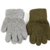 Best Celavi Celavi Military Olive Wool/Nylon Fingerless Gloves (2-Pack)