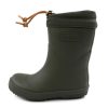 New Bisgaard Bisgaard Olive Winter Rubber Boot With Wool Lining