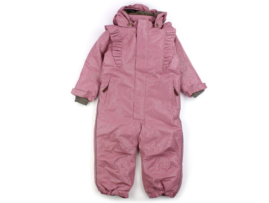 Wholesale En Fant En Fant Mesa Rose Glitter Coverall