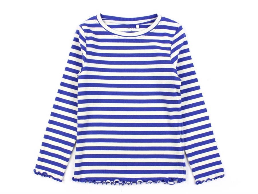 Clearance Name It Name It Dazzling Blue Striped Top