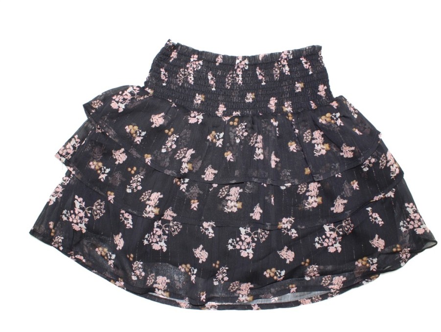 New Petit by Sofie Schnoor Petit By Sofie Schnoor Skirt Black Flower