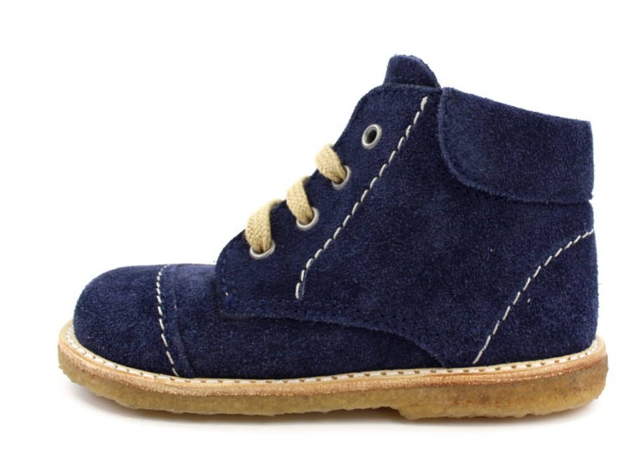 Wholesale Angulus Angulus Toddler Shoes Navy Suede With Laces