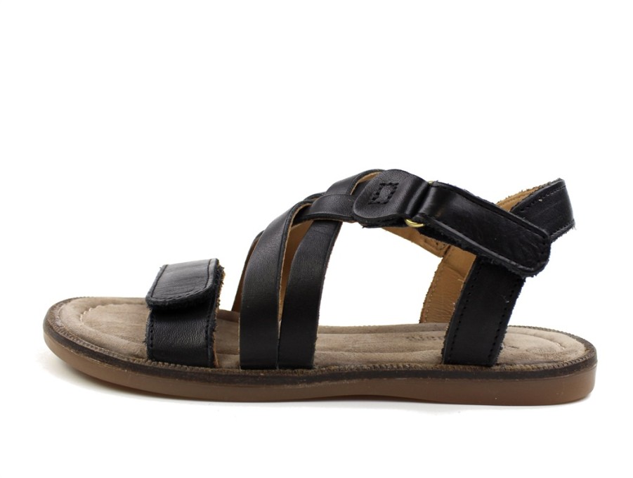 Wholesale Bisgaard Bisgaard Black Sandal Clea