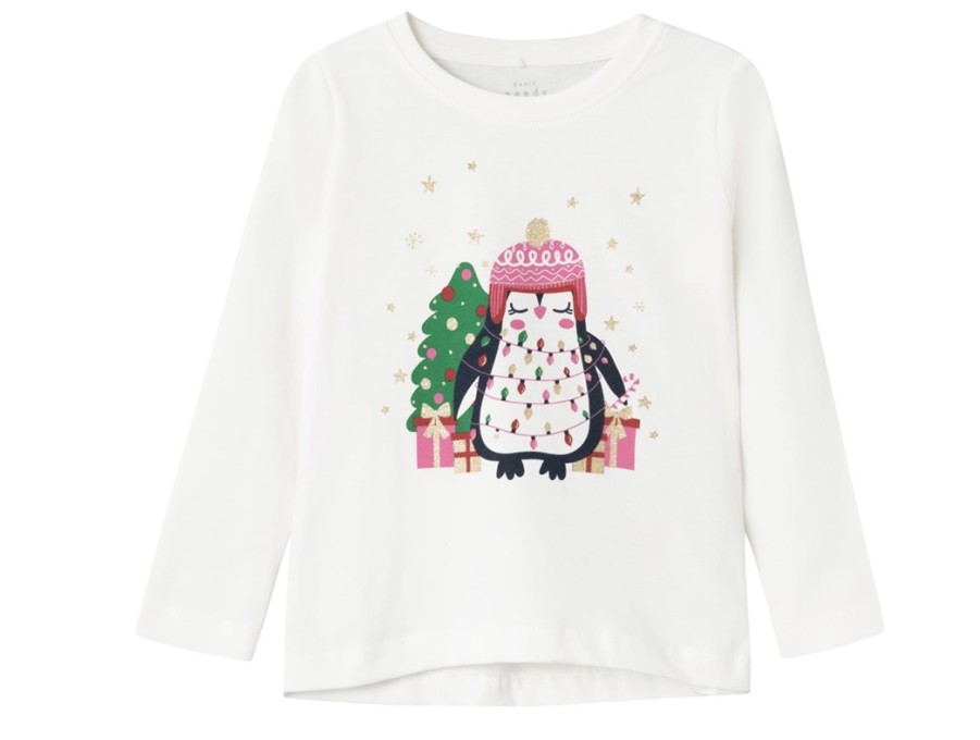 New Name It Name It Jet Stream Glitter Christmas Top