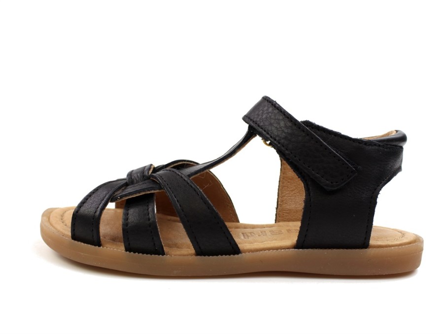 New Bisgaard Bisgaard Black Sandal Bex