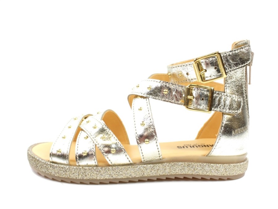 Hot Angulus Angulus Sandal Gladiator Champagne With Nitter