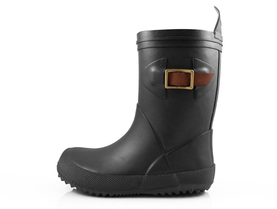 Online Bisgaard Bisgaard Rubber Boot Black With Buckle