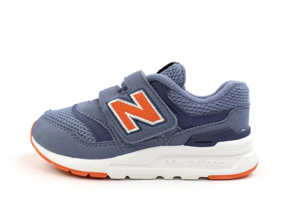 Hot New Balance New Balance Grey/Poppy Sneaker