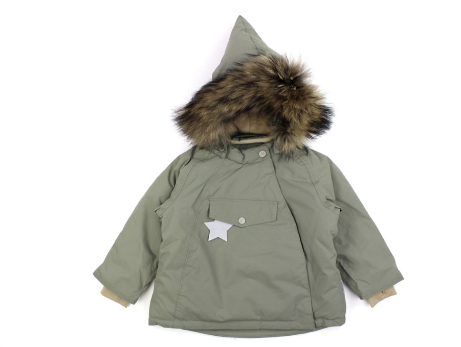 Clearance Mini A Ture Mini A Ture Vert Winter Jacket Wang Fur