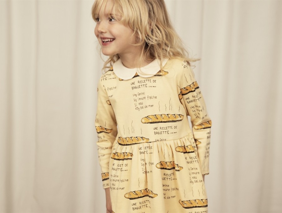 Best Mini Rodini Mini Rodini Yellow Baguette Dress