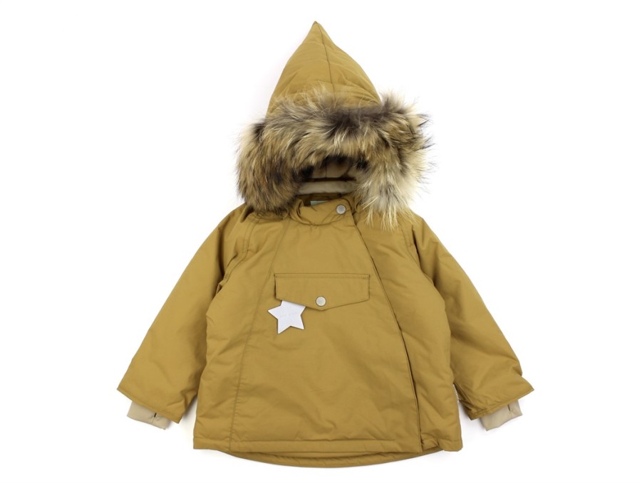 Clearance Mini A Ture Mini A Ture Medal Bronze Winter Jacket Wang Fur