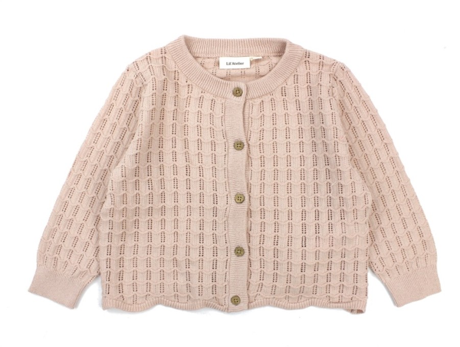 Hot Lil Atelier Lil Atelier Cardigan Rose Dust