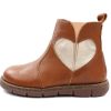 Online Bisgaard Bisgaard Ancle Boot Maggie Cognac With Heart And Zipper