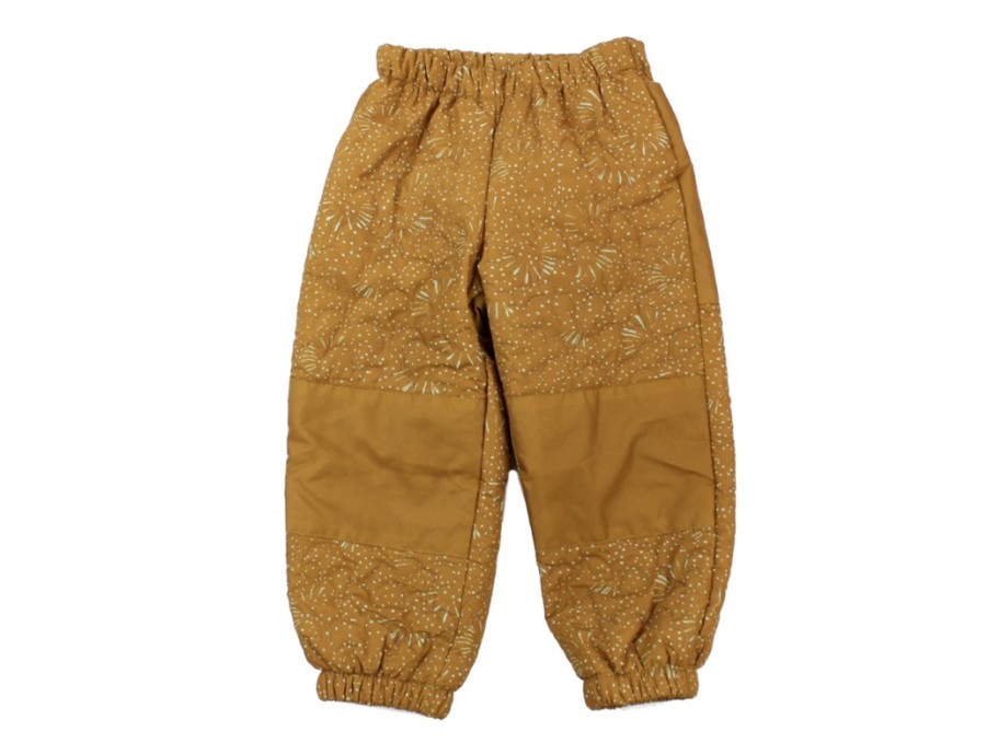 Hot Noa Noa Miniature Noa Noa Miniature Thermal Pants Grace Golden Brown Print