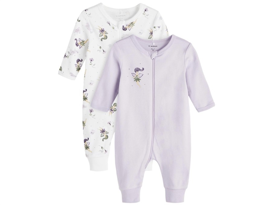 Best Name It Name It Orchid Petal Sleep Suit (2-Pack)