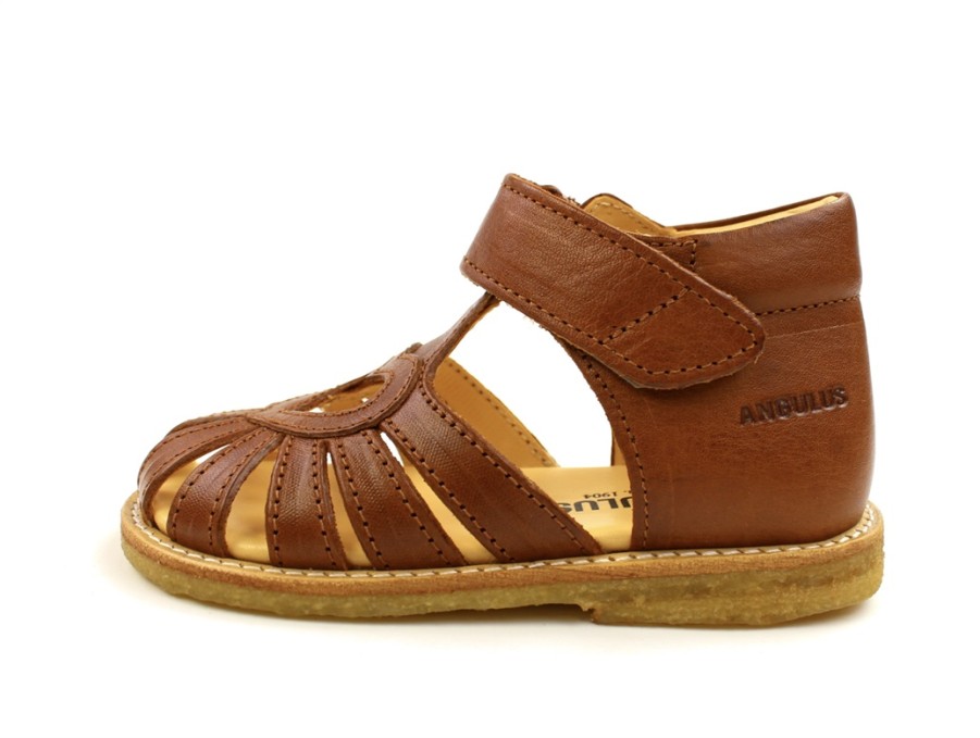 Hot Angulus Angulus Cognac Sandal With Heart