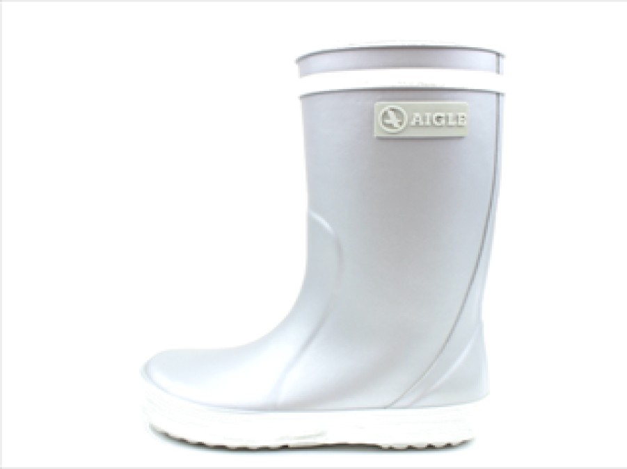 Wholesale Aigle Aigle Lolly Pop Gumboot Silver