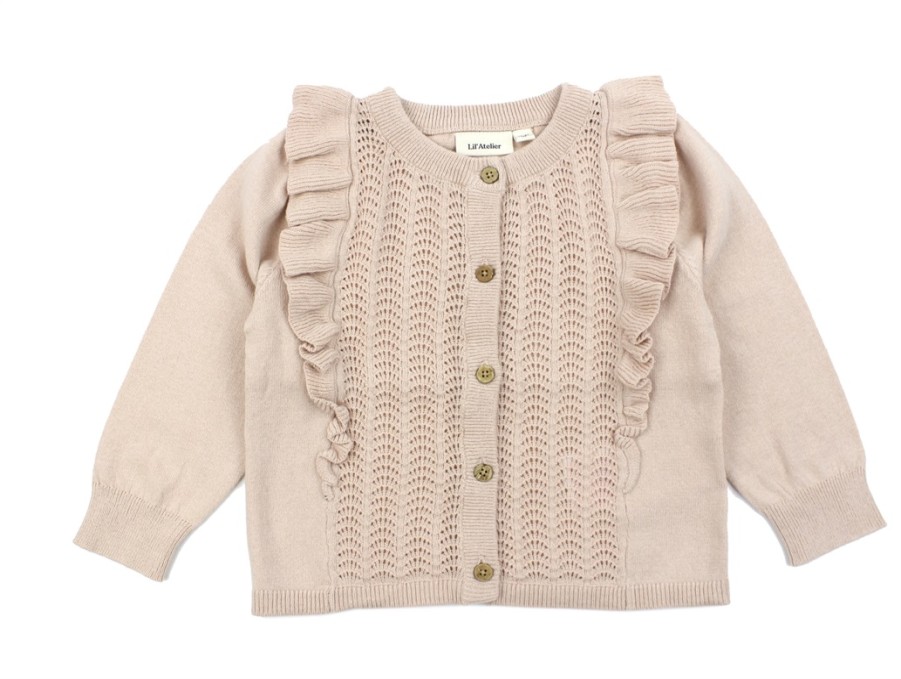 Best Lil Atelier Lil Atelier Rose Dust Cardigan