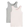 Clearance Name It Name It Barely Pink Mix Undershirt (2-Pack)