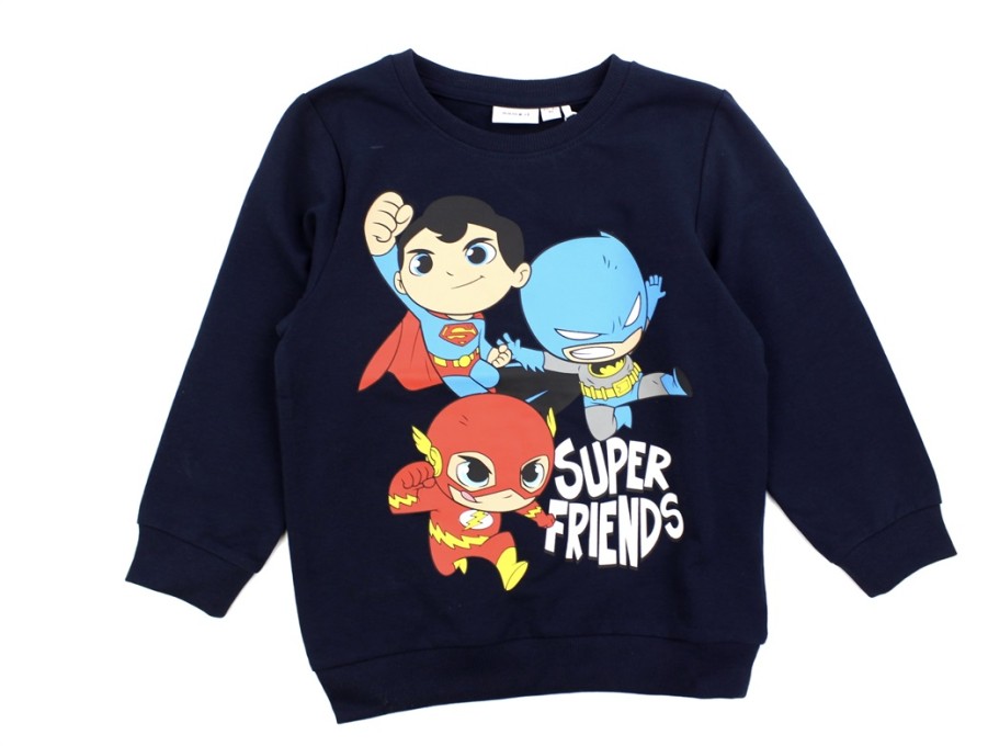 Wholesale Name It Name It Dark Sapphire Sweatshirt Dc Super Friends