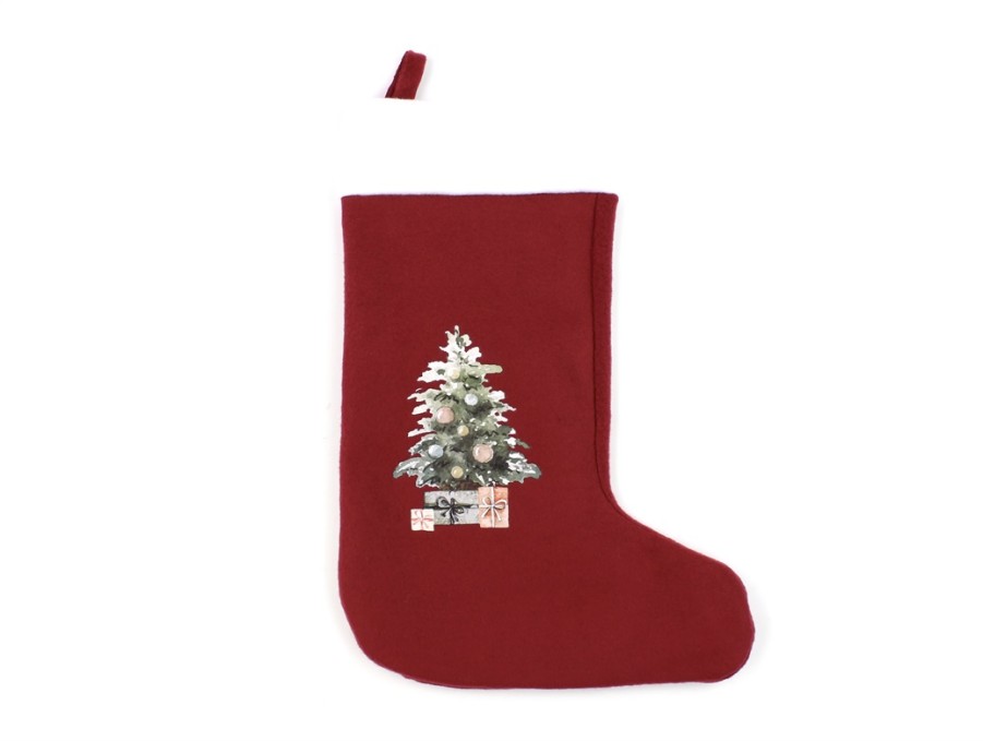 Online Name It Name It Jester Red Christmas Tree Christmas Sock