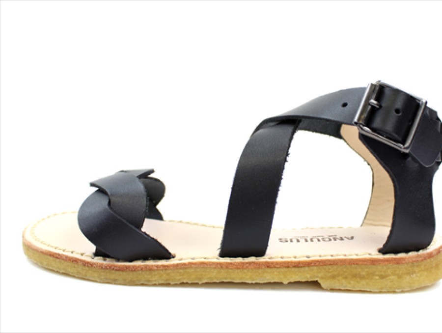 Best Angulus Angulus Sandal Black With Buckle