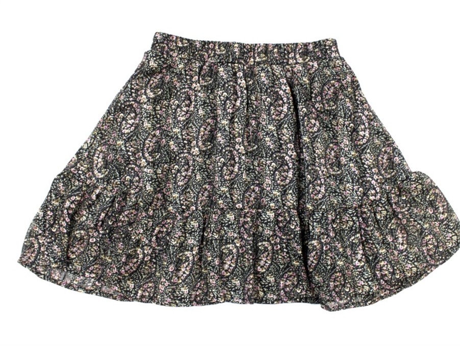 Hot Petit by Sofie Schnoor Sofie Schnoor Girls Skirt Black Flower