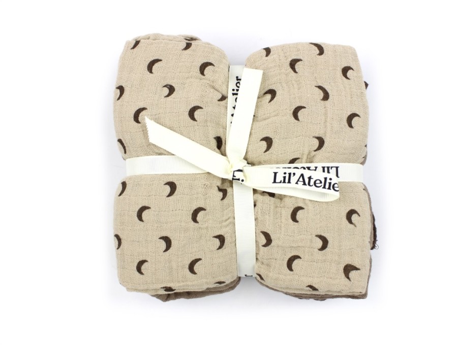 Hot Lil Atelier Lil Atelier Rain Drum Burp Cloths (3-Pack)