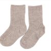 Clearance Joha Joha Socks Sand Melange Wool