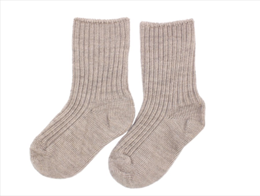 Clearance Joha Joha Socks Sand Melange Wool