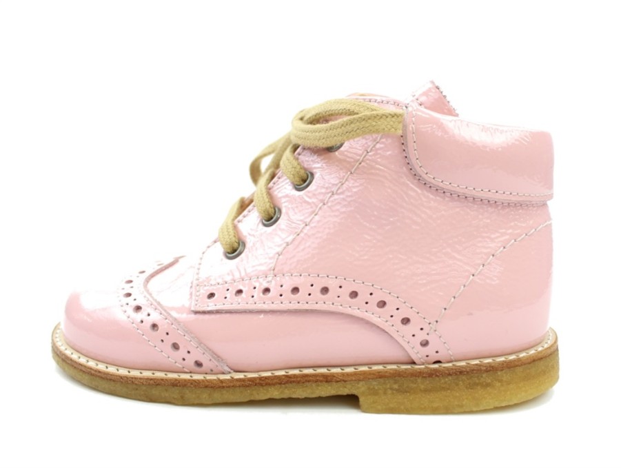 Hot Angulus Angulus Toddler Shoe Rosa Patent With Laces