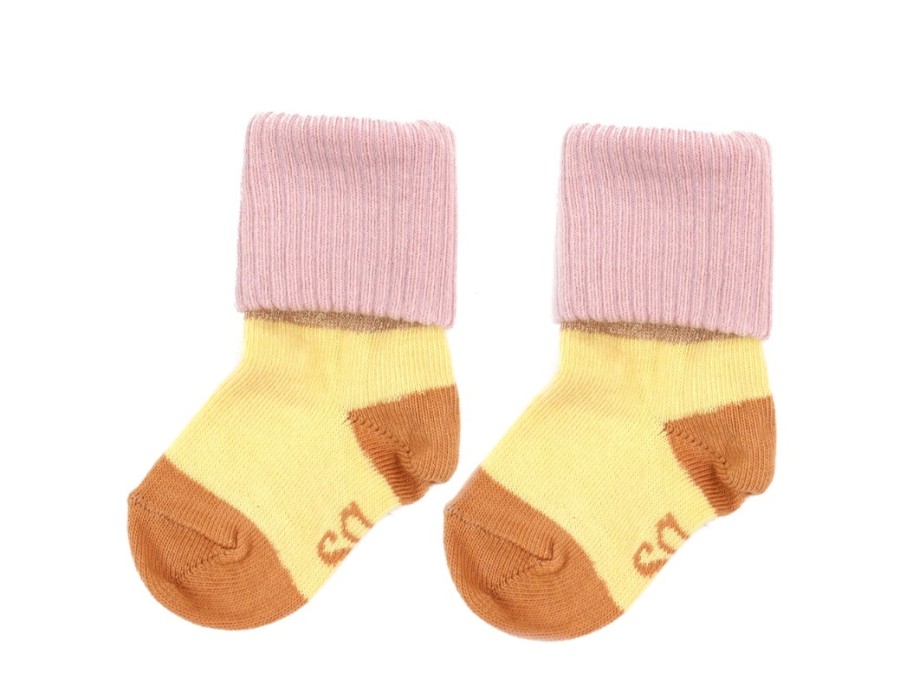 Best Soft Gallery Mp/Soft Gallery Socks Cotton Beige Blockcolor (3-Pack)