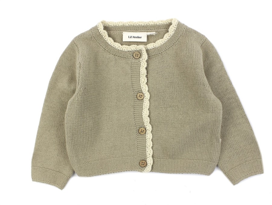 Clearance Lil Atelier Lil Atelier Chinchilla Knit Cardigan