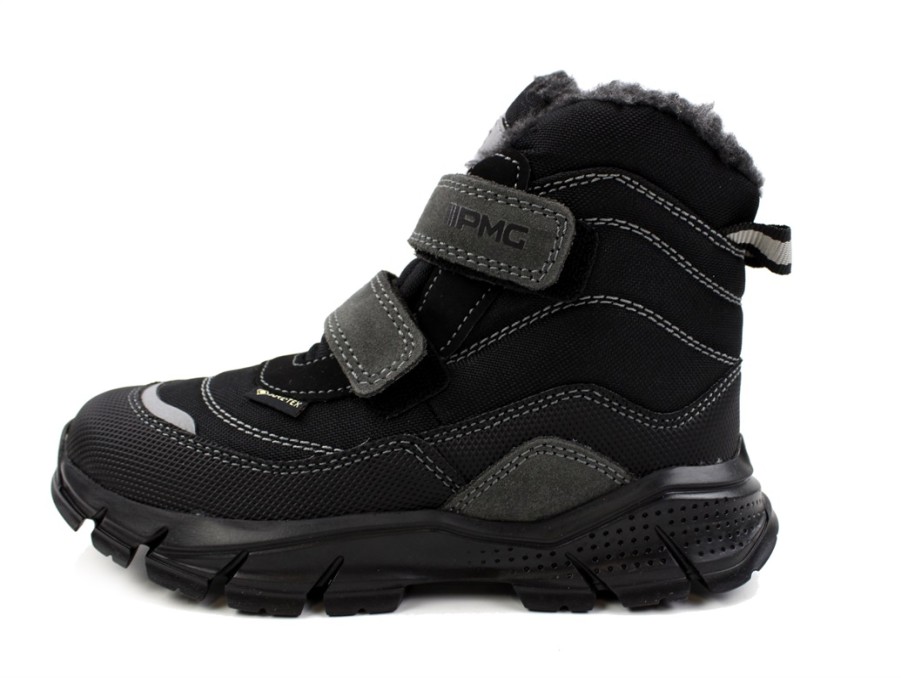 Clearance Primigi Primigi Grigio Nero Vinterstovle Med Gore-Tex