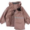 New Mikk line Mikk-Line Rainwear Pants And Jacket Twilight Mauve