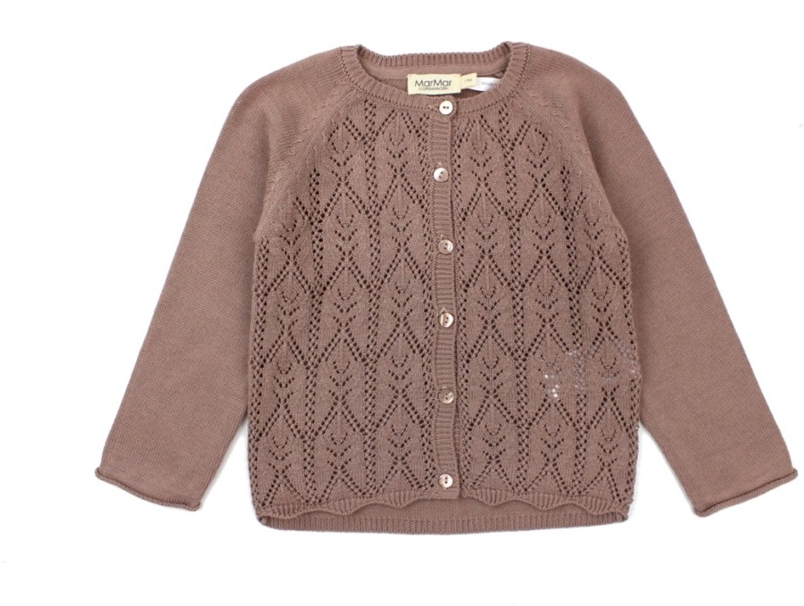 Online MarMar Copenhagen Marmar Cardigan Totti Dusty Mauve