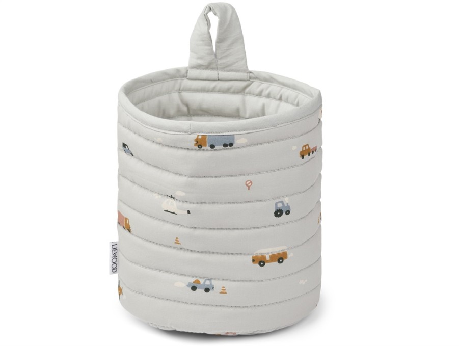 Best Liewood Liewood Vehicles/Dove Blue Mix Quilted Basket Faye