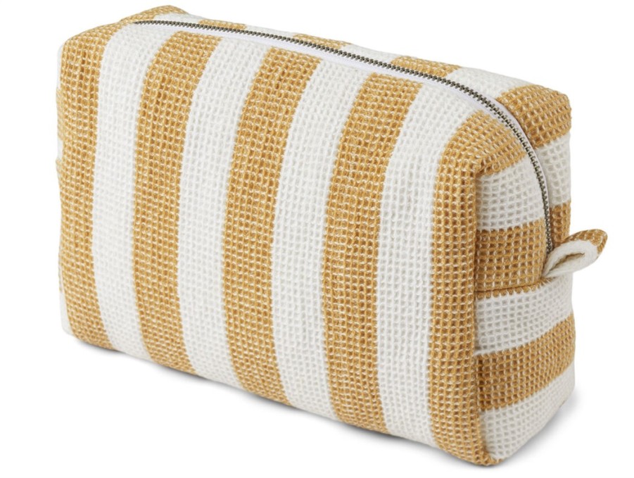 Online Liewood Liewood Kayla Stripes White Yellow Mellow Toiletry Bag