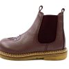 Hot Angulus Angulus Bordeaux Multi Glitter Boot With Heart