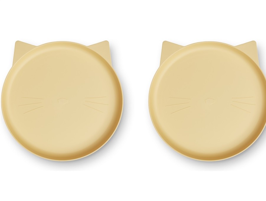 Online Liewood Liewood Cat Jojoba Plate Mae (2-Pack)