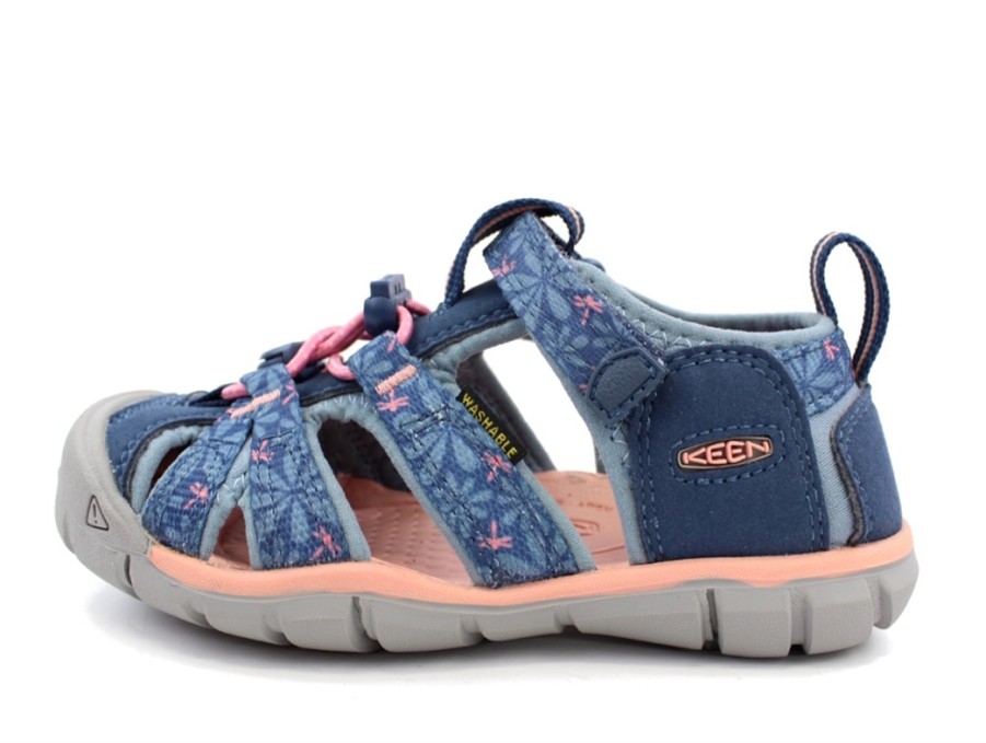 Best Keen Keen Sandal Seacamp Real Teal/Stone Blue