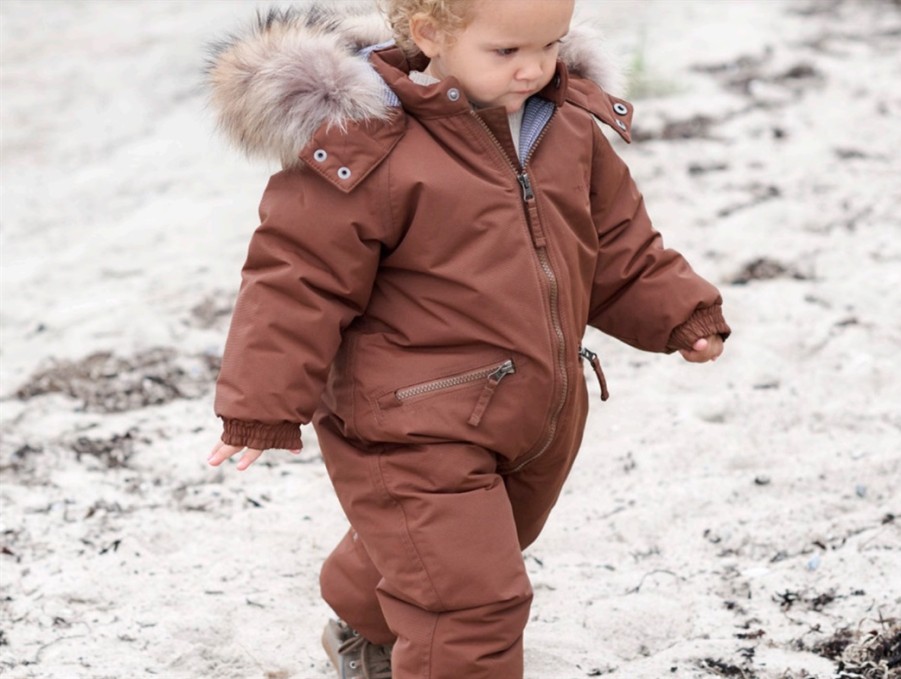 New Ver de Terre Ver De Terre Snowsuit Brownie